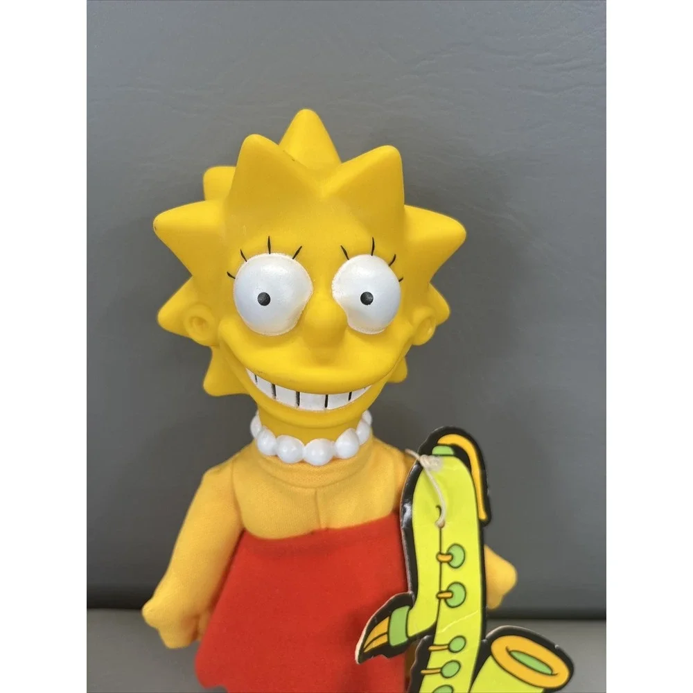 Meet The Simpsons Lisa Simpson Burger King Collectable Toy Vintage 90s 1990